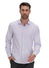 Camisa Social Slim Fit Fibra de Bambu Arrow - Lavanda