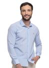 Camisa Social Slim Fit Xadrez Vichy Arrow - Azul Marinho