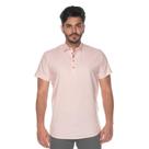 Camisa Social Teodoro MC Slim Fit Masculina Algodão Casual
