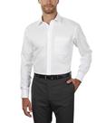 Camisa Social Tommy Hilfiger Masculina - Regular Fit, Sem Passar, Branca