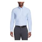 Camisa social Van Heusen Oxford Solid Regular Fit para homens, azul