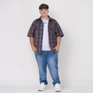Camisa Social Xadrez Adulto Masculina