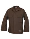 Camisa Táctica Tru-Spec Marrón con Bolsillos Resistentes a Enganches