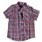 Camisa Tassa Xadrez Infantil meninos