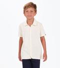 Camisa Tecido Listras Masculina Trick Nick Bege