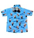 Camisa Temática Poderoso Chefinho Azul Tam.P (1 a 2 Anos)