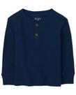 Camisa térmica de manga comprida The Children's Place Henley 4T Camisa térmica de manga comprida The Children's Place Henley 4T