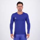 Camisa Térmica Topper Classic New Manga Longa Azul