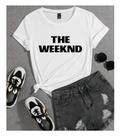 Camisa The Weeknd Feminina Baby Look 100% Algodão Camisa The Weeknd Feminina Baby Look 100% Algodão