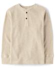 Camisa Thermal Henley XL de manga comprida The Children's Place (14) Camisa Thermal Henley XL de manga comprida The Children's Place (14)