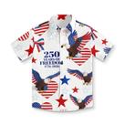 Camisa Toddler Boy Button Down Frymappies 250º aniversário