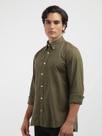 Camisa Tommy Hilfiger Masculina Regular Fit Cotton Oxford Verde Militar - Cor Verde militar - Tamanho XL/GG