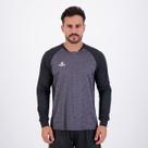 Camisa Topper Goleiro Classic II Manga Longa Grafite