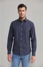 Camisa Tricoline Dolby Xadrez Manga Longa