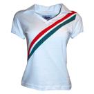 Camisa Tricolor RJ 1908 Liga Retrô Feminina Branca P