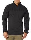 Camisa Tru-Spec Responder 24-7 con Cuello 1/4 Cierre Negra Talla Large Long