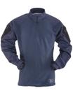Camisa Tru-Spec T.R.U. 1/4 Zip Combat Navy Média Longa