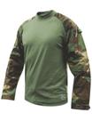 Camisa Tru-Spec T.R.U de nylon/algodão Combat Woodland M Long