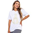 Camisa Tshirt Bordada Cristã Nossa Senhora Aparecida
