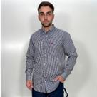 Camisa Txc Masculina Manga Longa Xadrez Azul Marinho Camisa Txc Masculina Manga Longa Xadrez Azul Marinho