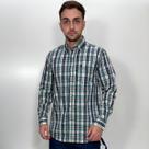 Camisa Txc Xadrez Masculina Verde Manga Longa Original New Camisa Txc Xadrez Masculina Verde Manga Longa Original New