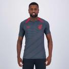 Camisa Umbro Athletico Paranaense Aquecimento 2024 Cinza