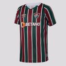 Camisa Umbro Fluminense I 2024 Juvenil Tricolor