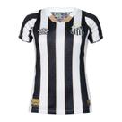 Camisa umbro santos oficial 2 2024 feminina - jogadora
