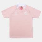 Camisa Umbro Santos Outubro Rosa 2025 Infantil