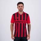 Camisa Umbro Sponsor Vermelha e Preta
