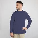 Camisa Unisex Manga Comprida Básica Estilo Meia Estação