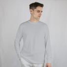 Camisa Unisex Manga Comprida Básica Estilo Meia Estação Camisa Unisex Manga Comprida Básica Estilo Meia Estação