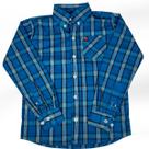 Camisa Vaqueiros Infantil Country Xadrez Azul Longa Colecao Camisa Vaqueiros Infantil Country Xadrez Azul Longa Colecao