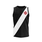 Camisa Vasco Da Gama Regata Vas-Glória Infantil Juvenil Oficial Licenciada Braziline - Ref 2006859022 Camisa Vasco Da Gama Regata Vas-Glória Infantil Juvenil Oficial Licenciada Braziline - Ref 2006859022