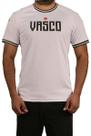 Camisa Vasco Lettering Masculina Kappa Original 24/25 Branca Camisa Vasco Lettering Masculina Kappa Original 24/25 Branca