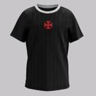 Camisa Vasco Surdir Infantil Preta