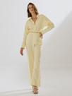 Camisa Via Lessa Provence em Linho Amarelo Manteiga