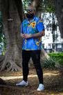 Camisa Viscose Flor Pierry Lohan - CS07