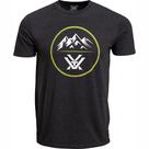 Camisa Vortex Three Peaks de manga curta preta 2XL