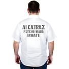 Camisa Workshirt Branca Prisioneiro Alcatraz Camisa Workshirt Branca Prisioneiro Alcatraz