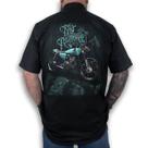 Camisa Workshirt Preta Custom CG Cafe Reacer Honda No Remorse Camisa Workshirt Preta Custom CG Cafe Reacer Honda No Remorse