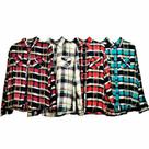 Camisa Xadrez Colorida Manga Longa Junina Feminina Adulta