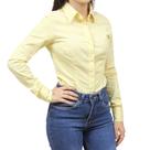 Camisa Xadrez Feminina Amarela Classic 38227 Camisa Xadrez Feminina Amarela Classic 38227
