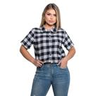 Camisa Xadrez Feminina Country Festa Junina Manga Curta São João Camisa Xadrez Feminina Country Festa Junina Manga Curta São João