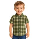 Camisa Xadrez Festa Junina Infantil Tricoline Tamanho 4 a 14