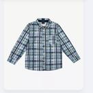 Camisa xadrez flanela modinha menino