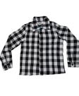 Camisa xadrez flanelada xadrez infantil masculina feminina