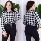 Camisa Xadrez Infantil Feminina