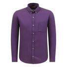 Camisa Xadrez Masculina Roxa Manga Longa Cowboy Winner 39935 Camisa Xadrez Masculina Roxa Manga Longa Cowboy Winner 39935