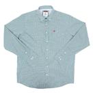 Camisa Xadrez Masculina Verde Manga Longa TXC 38204